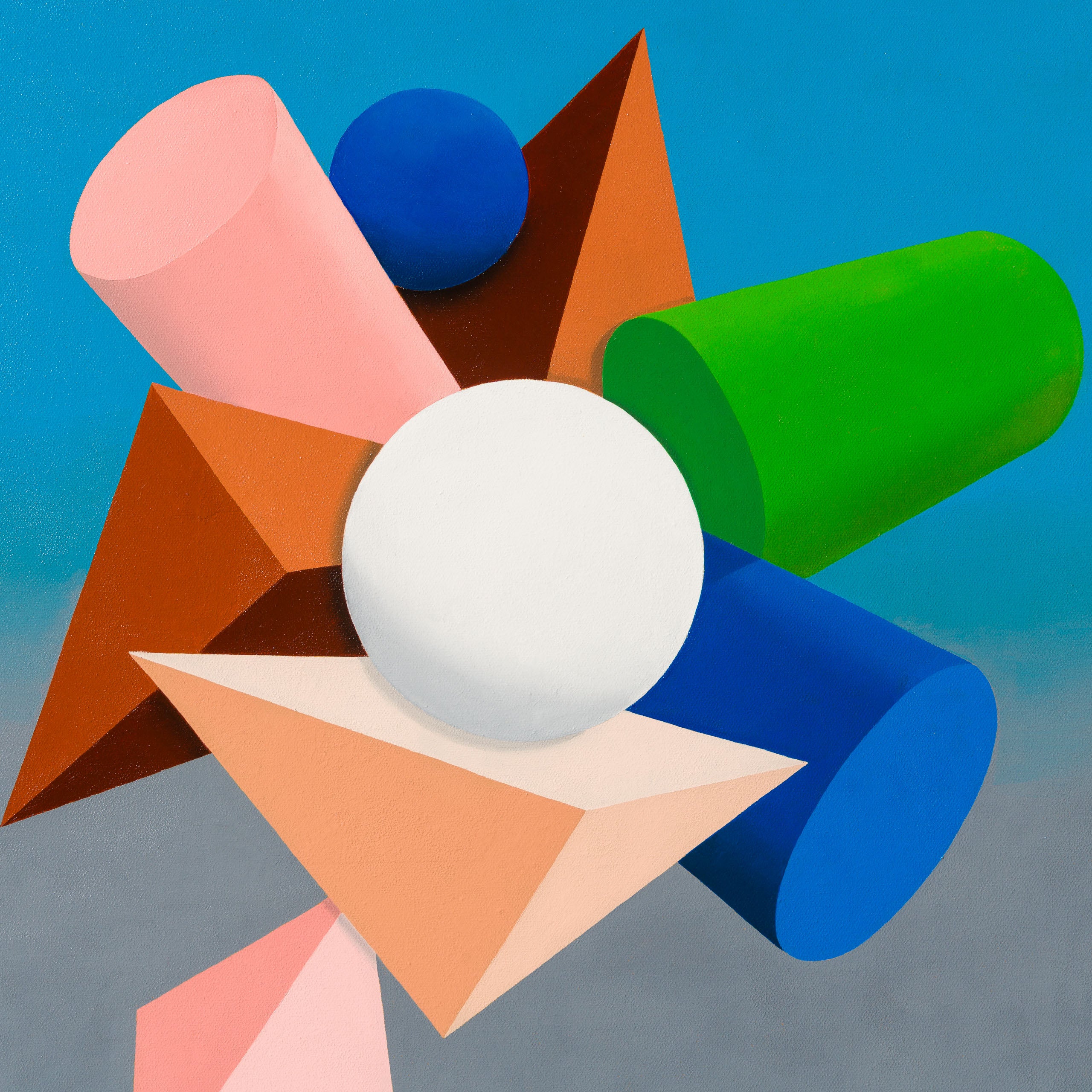 Reverie In Grey Glass