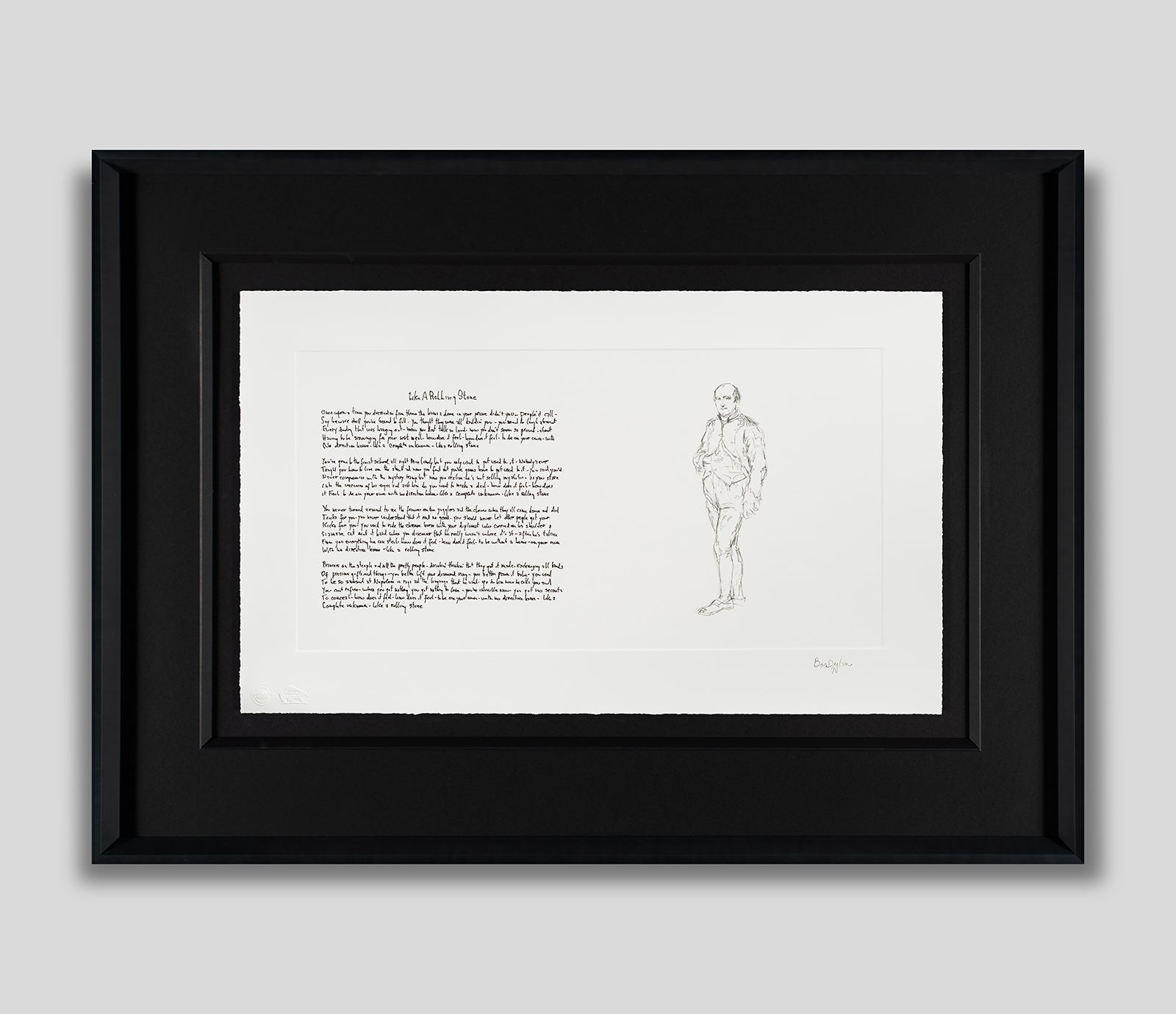 Mondo Scripto Like A Rolling Stone 1